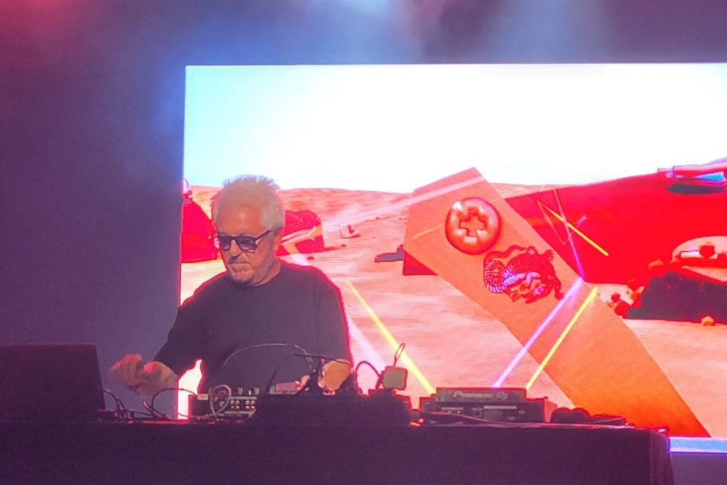 L'artiste Cerrone au Festival Game of Trees